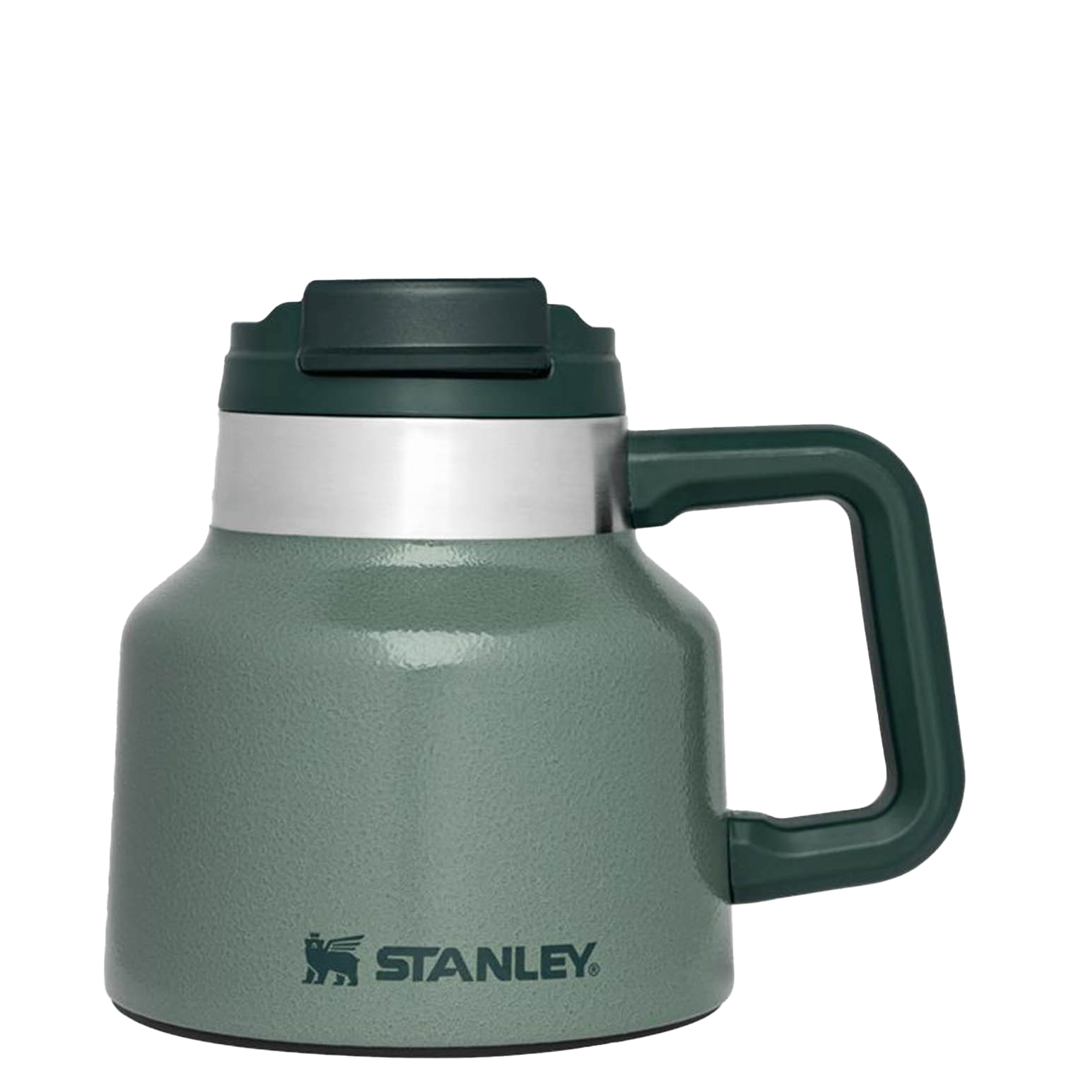 Stanley Adventure 20 oz Stainless Steel mug in Hammertone Green