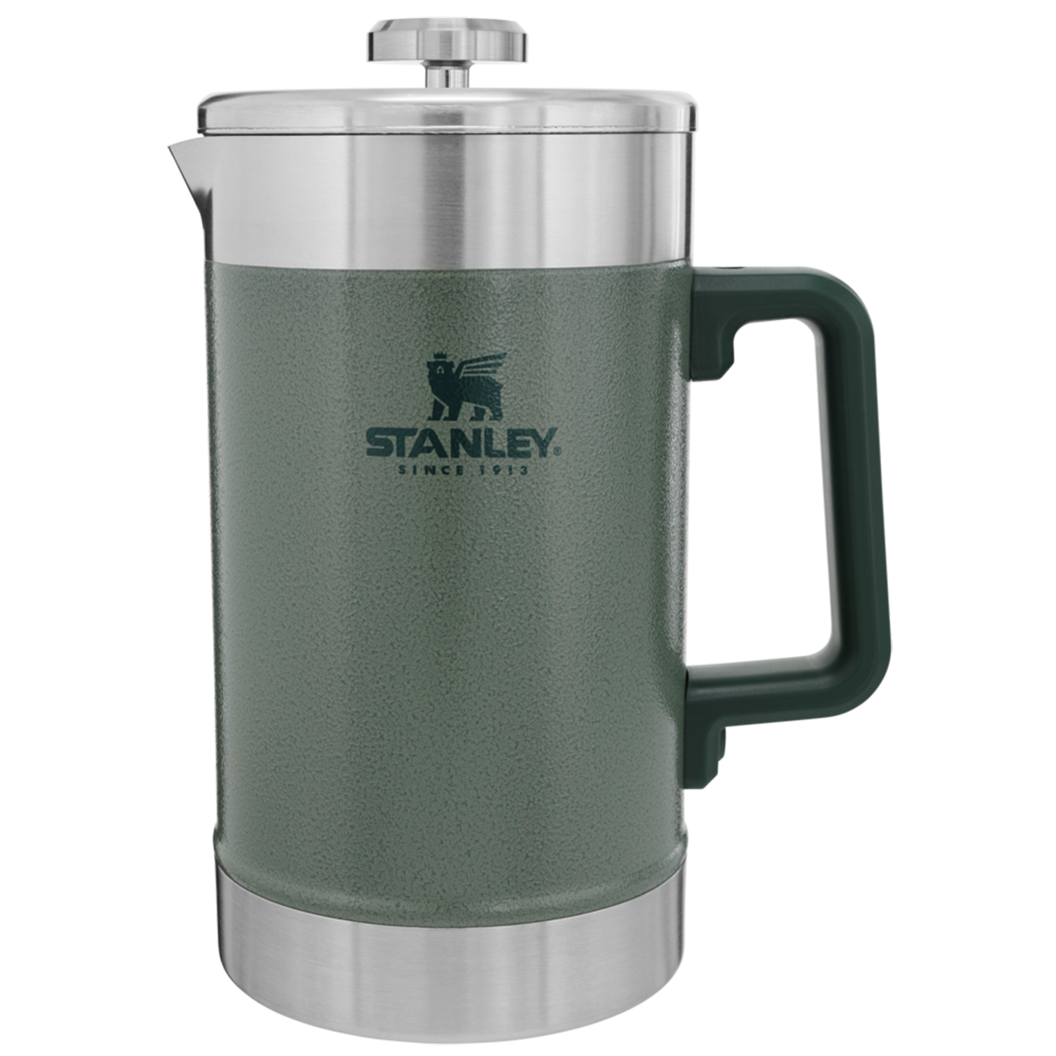 Stanley Stainless Steel Stay Hot French Press in Hammertone Green