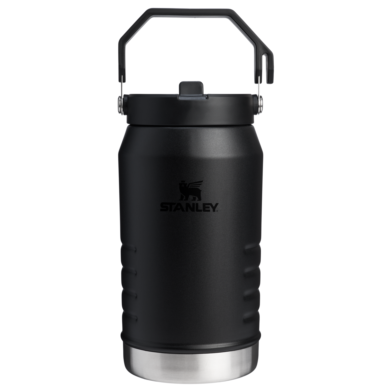 Stanley 64 OZ IceFlow Flip Straw Water Jug In Black