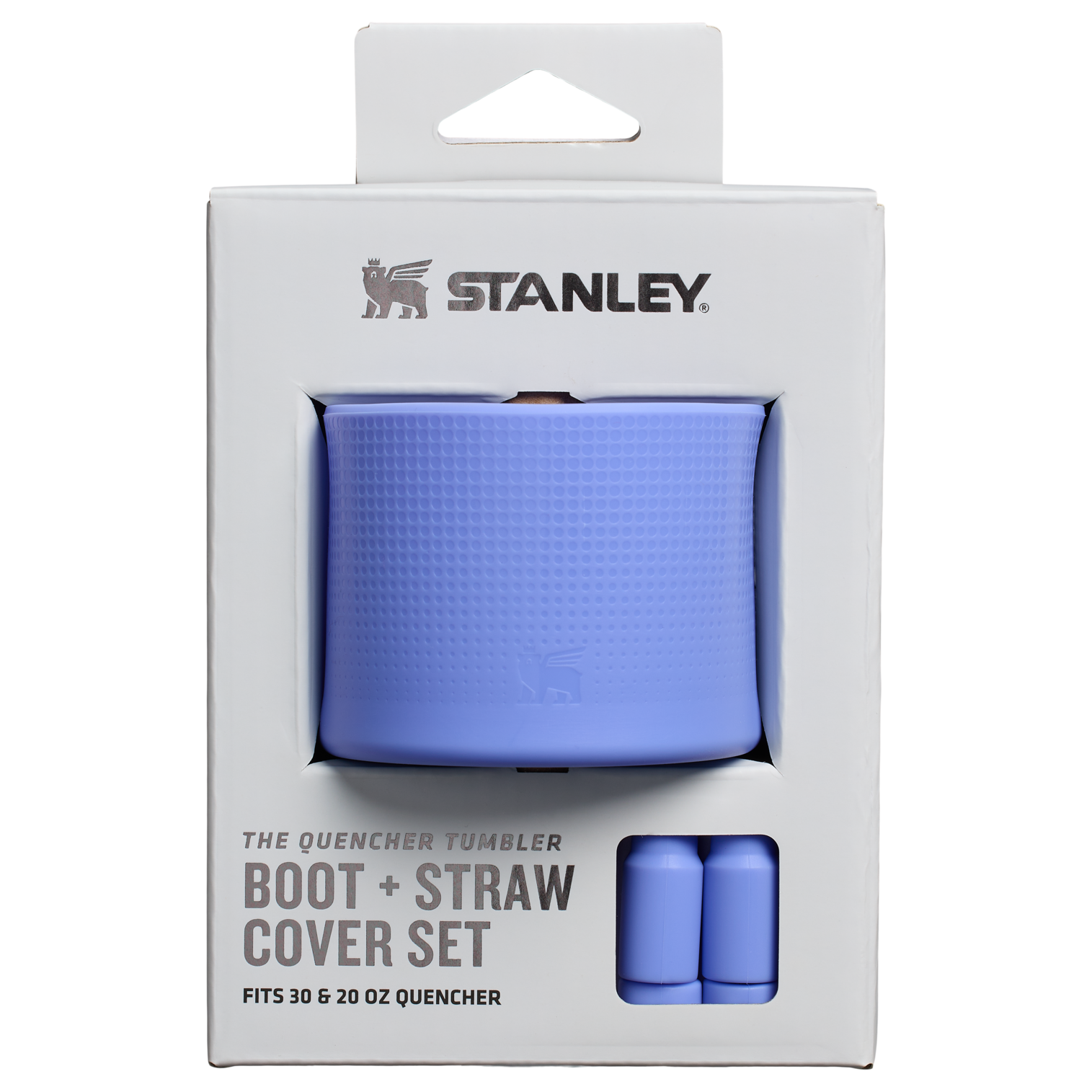 Stanley Quencher Tumbler Boot & Straw Cover For 20 to 30 OZ Cups In Hydrangea Purple