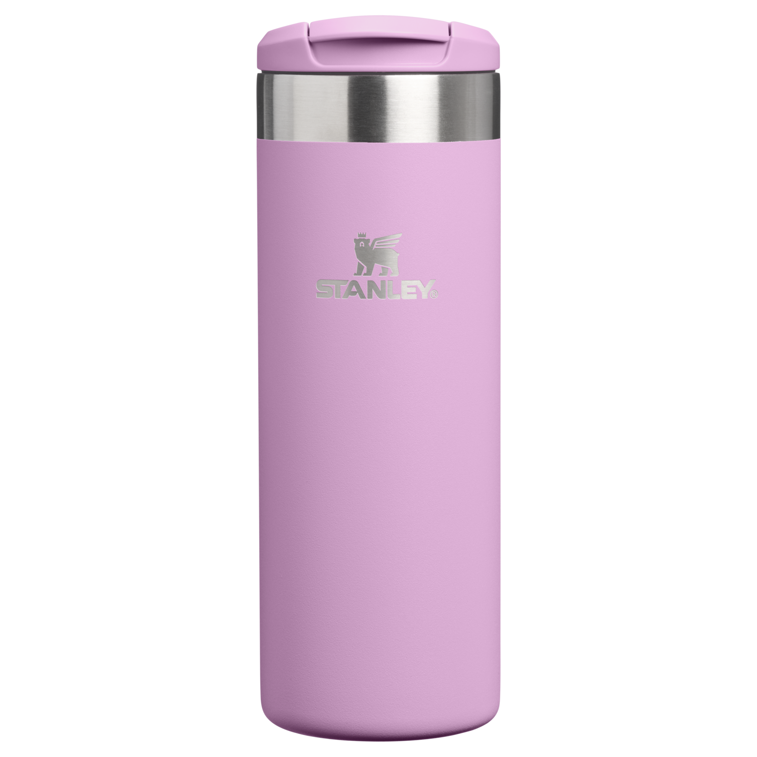 Stanley 16 OZ Transit Flip Top Stainless Steel Mug In Lilac Purple