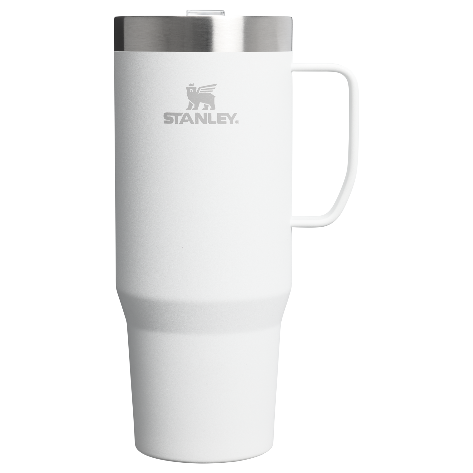 Stanley 24 OZ Everyday Suburban Insulated Mug In Frost White