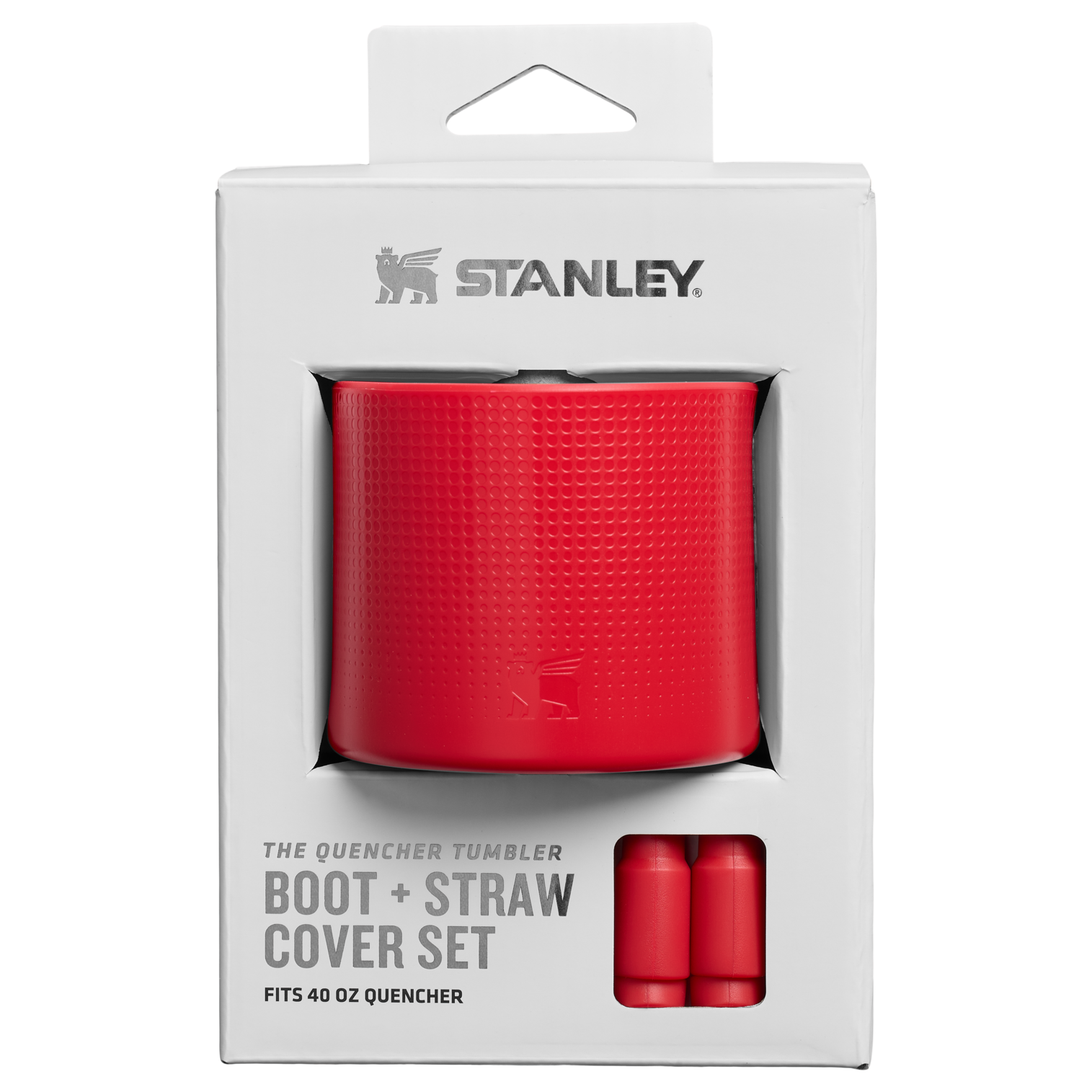 Stanley Quencher Boot & Straw Cover In Chili Red